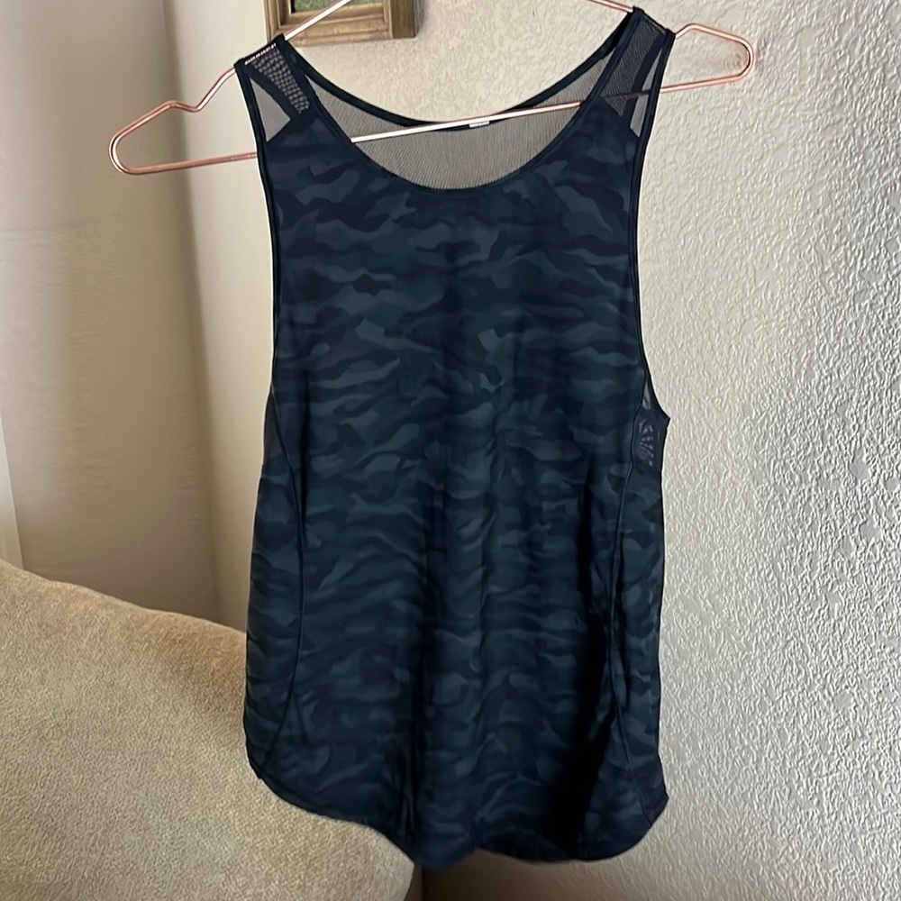 Lululemon racer back camo tank